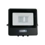 VT-118S 10W PIR SENSOR FLOODLIGHT SAMSUNG CHIP 3000K BLACK BODY