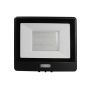 VT-158S 50W PIR SENSOR FLOODLIGHT SAMSUNG CHIP 4000K BLACK BODY