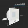 VT-138S 30W PIR SENSOR FLOODLIGHT SAMSUNG CHIP 4000K WHITE BODY