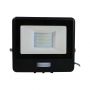 VT-128S-1 20W PIR SENSOR FLOODLIGHT SAMSUNG CHIP & 1M CABLE 4000K BLACK BODY