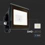 VT-118 10W LED FLOODLIGHT SAMSUNG CHIP DIRECT CONNECTION 3000K BLACK BODY