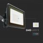 VT-128 20W LED FLOODLIGHT SAMSUNG CHIP DIRECT CONNECTION 4000K BLACK BODY