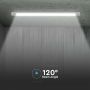 VT-8-20 20W LED GRILL FITTING 60CM SAMSUNG CHIP 3000K
