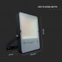 VT-162 150W LED FLOODLIGHT SAMSUNG CHIP 4000K BLACK BODY 137LM/W