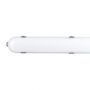 VT-120136S 36W LED WP LAMP FITTING 120CM SAMSUNG CHIP & SENSOR MILKY COVER+SS CLIPS 4000K