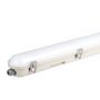 VT-150148S 48W LED WP LAMP FITTING 150CM SAMSUNG CHIP & SENSOR MILKY COVER+SS CLIPS 6400K