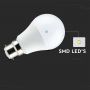 VT-231 10.5W A60 LED PLASTIC BULB SAMSUNG CHIP 4000K B22