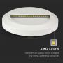 VT-1142 2W LED STEP LIGHT 3000K WHITE BODY ROUND