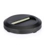 VT-1142 2W LED STEP LIGHT 4000K BLACK BODY ROUND