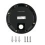 VT-1142 2W LED STEP LIGHT 3000K BLACK BODY ROUND