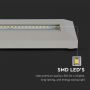 VT-1162 3W LED STEP LIGHT 4000K GREY BODY RECTANGLE