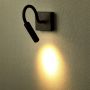 VT-2903 3W LED BEDSIDE LIGHT(WALL LAMP) 3000K BLACK