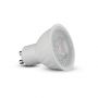 VT-227D 6W GU10 RIPPLE PLASTIC SPOTLIGHT SAMSUNG CHIP 4000K 38'D DIMMABLE