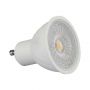 VT-247D 6W GU10 RIPPLE PLASTIC SPOTLIGHT SAMSUNG CHIP 3000K 110'D DIMMABLE