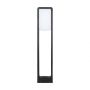 VT-33-N 10W LED BOLLARD LAMP SAMSUNG CHIP 4000K IP65 BLACK BODY