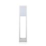 VT-33-N 10W LED BOLLARD LAMP SAMSUNG CHIP 4000K IP65 WHITE BODY