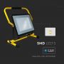 VT-109 100W LED SLIM FLOODLIGHT WITH SAMSUNG CHIP & H STAND COLORCODE:4000K(EU PLUG)