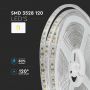 VT-3528 120 8W/M LED STRIP COLORCODE:4000K IP65 (5M/ROLL)(PRICE PER M)