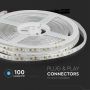 VT-3528 120 8W/M LED STRIP COLORCODE:6400K IP65 (5M/ROLL)(PRICE PER M)