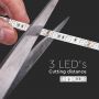 VT-5050 60 11W LED STRIP LIGHT YELLOW IP20 (5M/ROLL)(PRICE PER M)