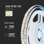 VT-5730 120 20W/M LED STRIP LIGHT 6400K HIGH LUMEN IP20 (5M/ROLL)(PRICE PER M)