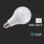 VT-233 20W A80 LED PLASTIC BULB SAMSUNG CHIP 4000K E27 120LM/W