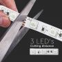 VT-5050 60 10W/M LED STRIP LIGHT 6400K 24V IP20 (5M/ROLL)(PRICE PER M)