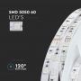 VT-5050 60  10W/M LED STRIP LIGHT 4000K 24V IP20 (5M/ROLL)(PRICE PER M)