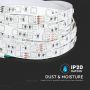 VT-5050 60  10W/M LED STRIP LIGHT 4000K 24V IP20 (5M/ROLL)(PRICE PER M)