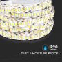 VT-2835 204 17W/M LED STRIP LIGHT 4000K IP20 (5M/ROLL)(PRICE PER M)