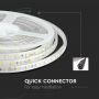 VT-5050 60 10W/M LED STRIP LIGHT 6400K IP65 24V (5M/ROLL)(PRICE PER M)