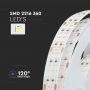 VT-2216 360 360LED'S 30W/M LED STRIP LIGHT 4000K IP20 (5M/ROLL)(PRICE PER M)