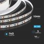 VT-2835 168 12W/M LED STRIP LIGHT 4000K IP20 24V (5M/ROLL)(PRICE PER M)