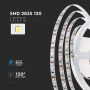 VT-2835 120 7.5W/M LED STRIP LIGHT 4000K IP20 24V DOUBLE PCB (10M/ROLL)(PRICE PER M)