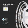 VT-2835 120 7.5W/M LED STRIP LIGHT 6500K IP20 24V DOUBLE PCB (10M/ROLL)(PRICE PER M)