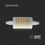 VT-2237 7W R7S LED PLASTIC BULB 3000K