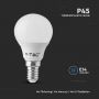 VT-2266 4.5W P45 LED PLASTIC BULB 3000K E14 6PCS/PACK