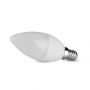 VT-2246 4.5W LED PLASTIC CANDLE BULB 6500K E14 6PCS/PACK