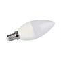 VT-5114 4.8W CANDLE BULB COMPATIBLE WITH AMAZON ALEXA & GOOGLE HOME RGB+WW-CW E14