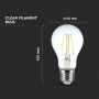 VT-2288D 8W A67 LED FILAMENT BULB 3000K E27 DIMMABLE