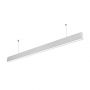 VT-7-40 40W LED LINEAR HANGING SUSPENSION LIGHT SAMSUNG CHIP 4000K SILVER BODY