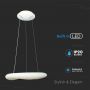 VT-7605 38W ROUND LED DESIGNER HANGING PENDANT COLOR CHANGING 600x2000 DIMMABLE WHITE