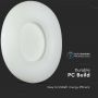 VT-7752 82W ROUND LED DESIGNER SURFACE PENDANT COLOR CHANGING 750x130 DIMMABLE WHITE