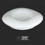 VT-7752 82W ROUND LED DESIGNER SURFACE PENDANT COLOR CHANGING 750x130 DIMMABLE WHITE