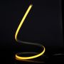 VT-7312 20W LED DESIGNER TABLE LAMP EU PLUG CORD+SWITCH 3000K BLACK