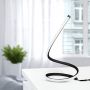 VT-7312 20W LED DESIGNER TABLE LAMP EU PLUG CORD+SWITCH 3000K BLACK