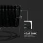 VT-300 300W SMD FLOODLIGHT SAMSUNG CHIP 6500K BLACK BODY