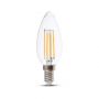 VT-1986 4W LED CANDLE FILAMENT BULB 3000K E14