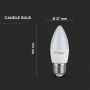 VT-1821 4.5W LED CANDLE BULB 3000K E27