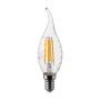 VT-1995 4W TWIST CANDLE FLAME FILAMENT BULB 4000K E14